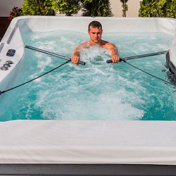 Плавательный бассейн спа с противотоком Wellis Danube Power